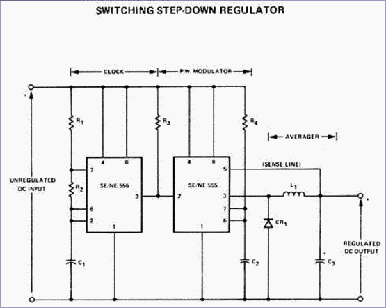 Switching Power Supply 555